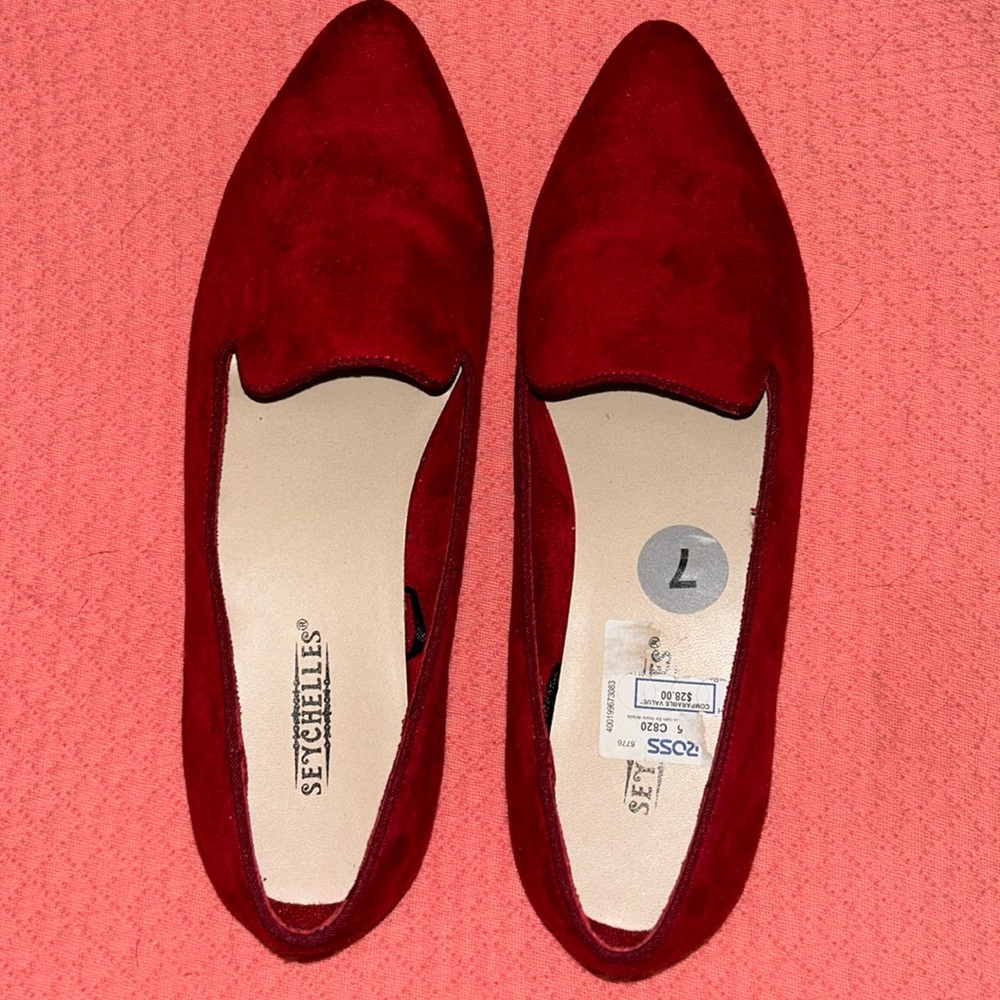 Seychelles suede flats